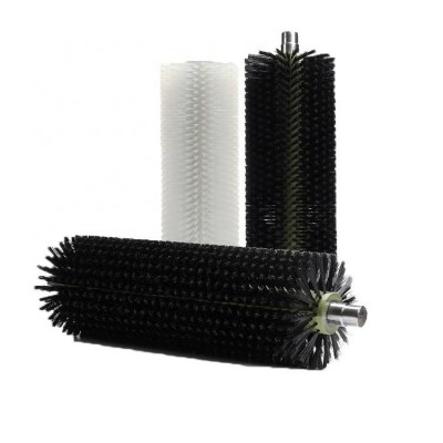 Custom Compact Black Nylon Brush Wire For Cleaning,Polishing And Dusting Industrial Brush Rollers