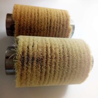 Tampico bristle sandpaper brush roller for sander machine